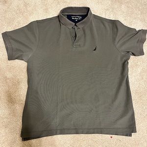 Nautica green polo shirt